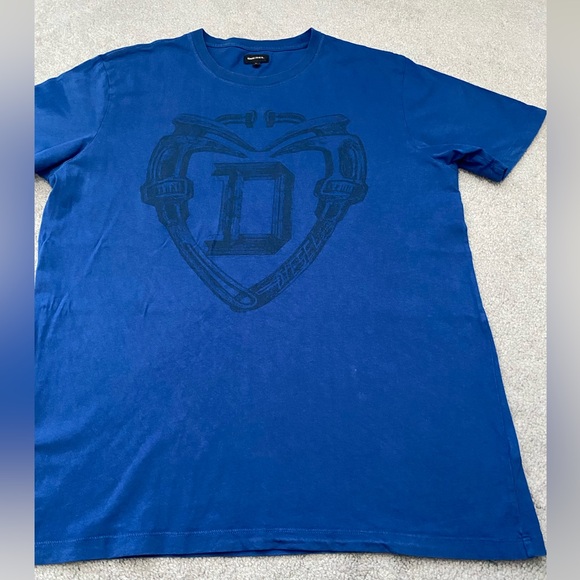 DIESEL - classic crewneck T - Picture 3 of 11